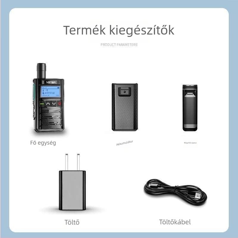 GP668 kézi rádió, 4G hálózat, több mint 50 km hatótáv, 16 csatorna, 4800 mAh akkumulátor