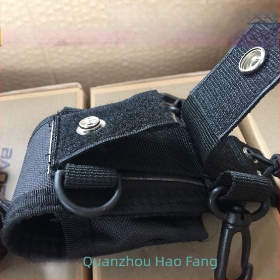 MSC-20B nylon tok walkie-talkiehoz, univerzális védőtok 5R-hez, akkumulátor nélkül, csúszásmentes, elméleti hatótáv 1,5 km