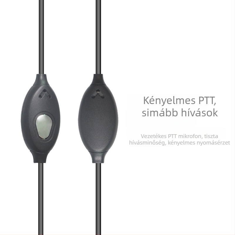 Curve fejhallgató Lei Jieshengtől, 150 cm kábel, UV5R rádióhoz
