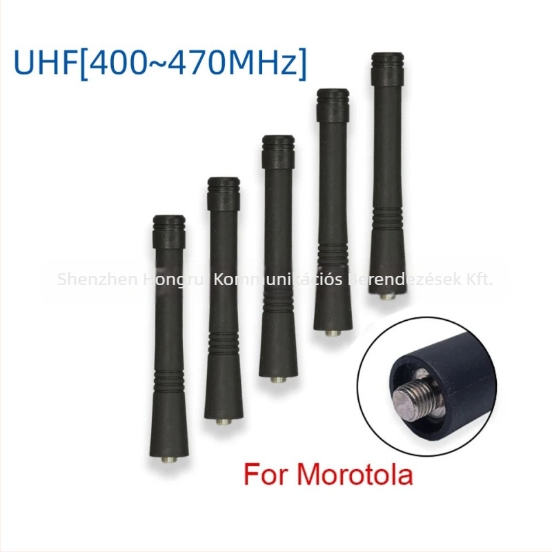 GP300/GP88/GP328/GP68 kézi rádióhoz antenna – UHF, 10–50 km hatótávolság, akkumulátor nélkül, porálló
