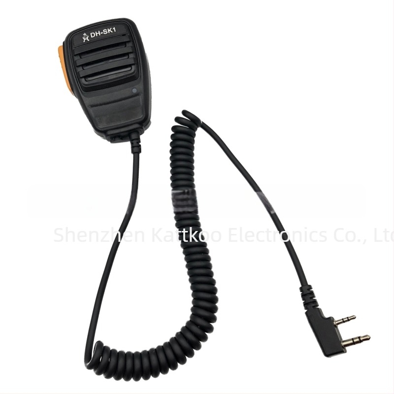 Ding Hong DH-SK1 kézi mikrofon walkie-talkie-hoz, modell SK1, kompatibil Jianwu, Quansheng és Baofeng UV5R/888S, kártya nélkül