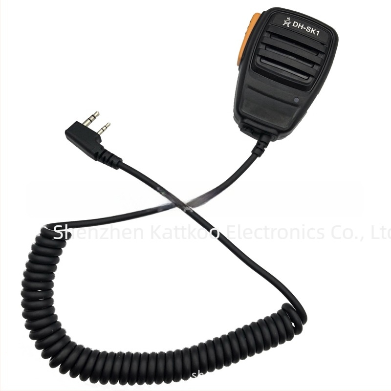 Ding Hong DH-SK1 kézi mikrofon walkie-talkie-hoz, modell SK1, kompatibil Jianwu, Quansheng és Baofeng UV5R/888S, kártya nélkül