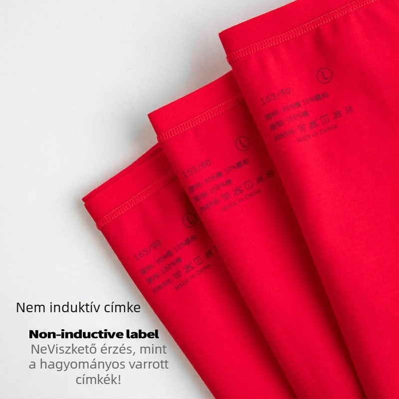 Női magas derekú pamut alsónadrág, has- és fenékformázó támogatás, antibakteriális, légáteresztő