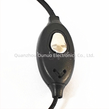 Baofeng UV-5R/888S-kompatibilis walkie-talkie headset, K-típusú csatlakozó, ütésálló, akkumulátor nélkül, 1,5–3 km / 5–10 km hatótávolság