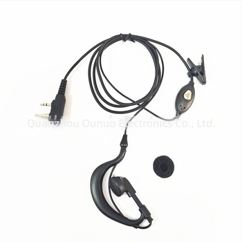 Baofeng UV-5R/888S-kompatibilis walkie-talkie headset, K-típusú csatlakozó, ütésálló, akkumulátor nélkül, 1,5–3 km / 5–10 km hatótávolság