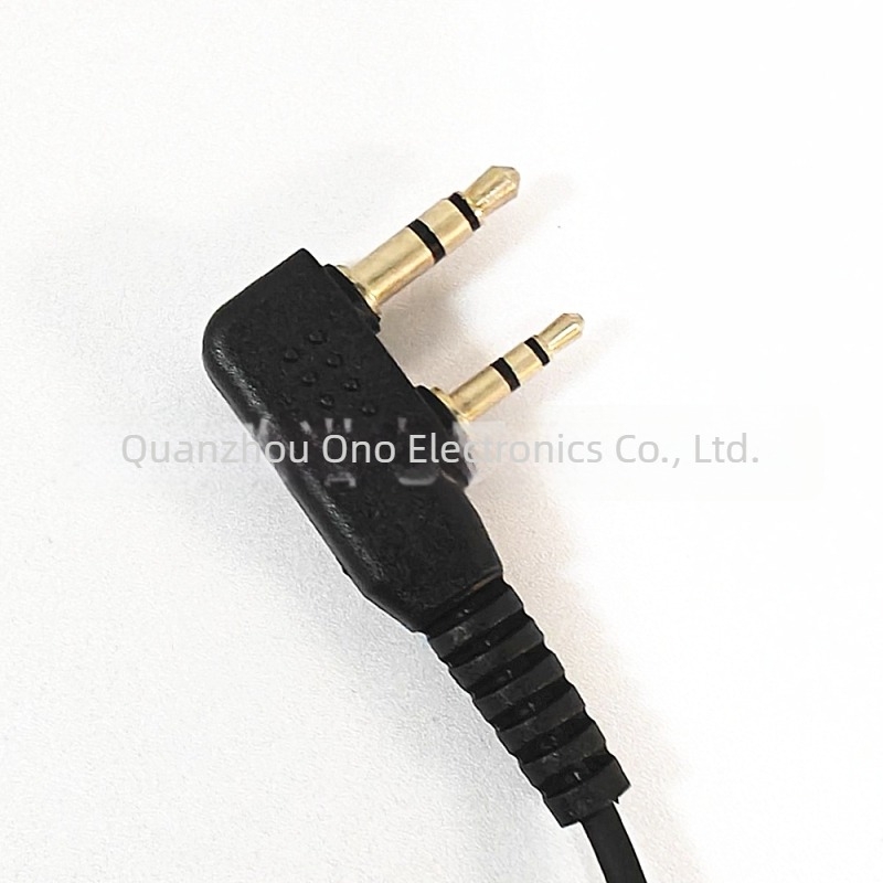 Baofeng UV-5R/888S-kompatibilis walkie-talkie headset, K-típusú csatlakozó, ütésálló, akkumulátor nélkül, 1,5–3 km / 5–10 km hatótávolság