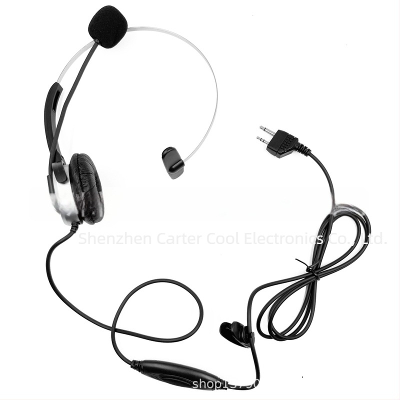 Midland walkie-talkie fejhallgató, egyoldalas, kompatibilis G6/G7/G8/LXT80, porálló, akkumulátor nélkül, hatótáv 1,5 kmig
