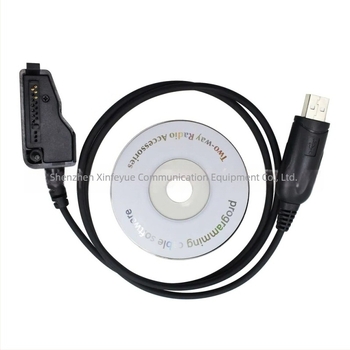 KPG36U írásfrekvencia-kábel USB-eszközökhöz, például NX-200, NX-300, TK2180, TK385, 3140, 3180 — interferencia elleni, hatótáv 1.5-3 km, elem nélkül