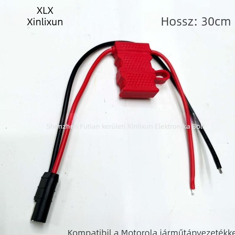 Judel 14 AWG táplálókábel járműre szerelt rádiókhoz, kompatibil GM300, GM3188, GM338, GM950, GM3688