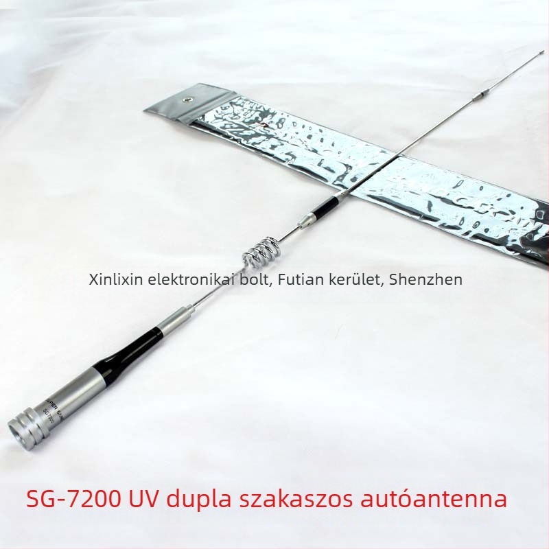 Judel SG7200 jármű antenna – 144/430 MHz, 50 Ω, nyereség 3.5/6.0 dB