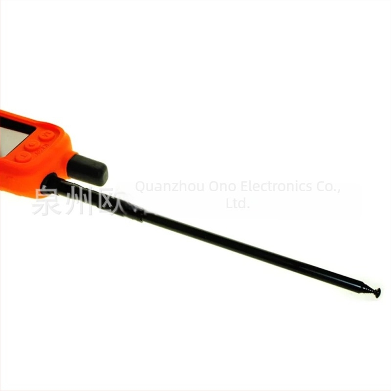 Walkie-Talkie antenna, összecsukható rozsdamentes acélból, SMA-M, Uno, porálló, hatótáv 1.5–3 km