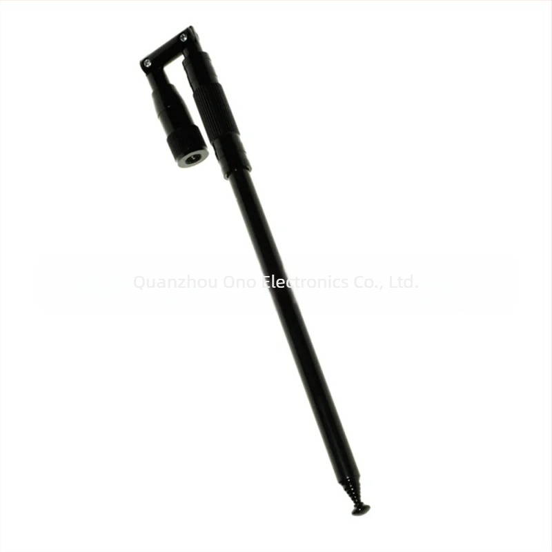 Walkie-Talkie antenna, összecsukható rozsdamentes acélból, SMA-M, Uno, porálló, hatótáv 1.5–3 km