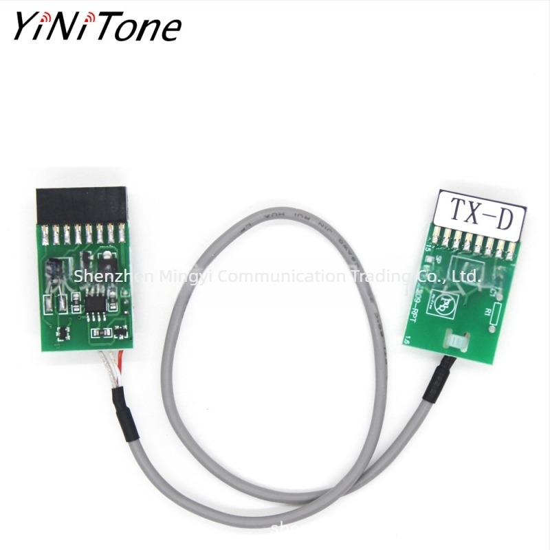 Yinitone egyirányú relé késleltető vonal Motorola GM300/GM3188-hoz – audio kiegészítő, zavarvédelmi funkcióval, 10–50 km hatótávolság, elem nélkül