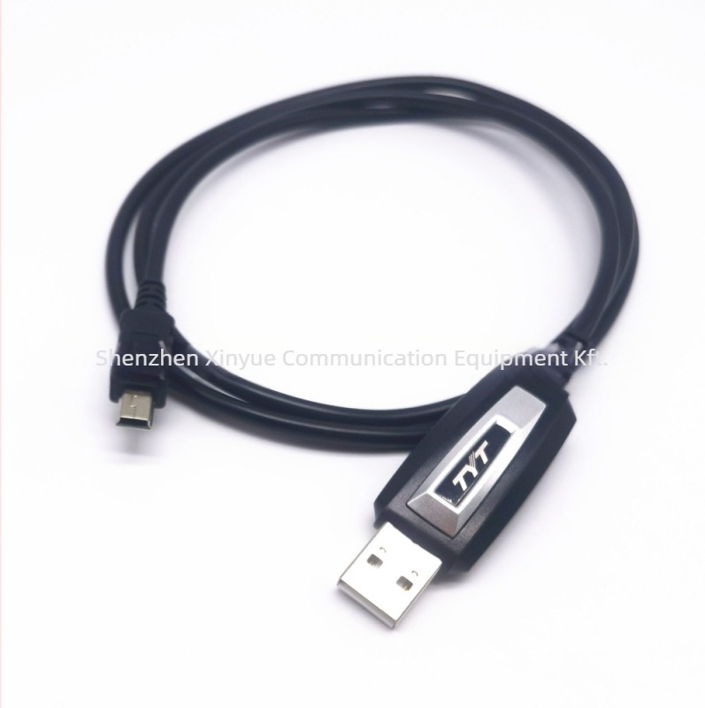 Walkie-Talkie USB programozó kábel TYT MD-9600 és Retevis RT90 számára — Akkumulátor nélkül; Hatótávolság 1,5–3 km; Esésálló kivitel