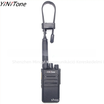 Antenna - hajtogatható SMA-Female, Baofeng UV-5R-kompatibilis, 10–50 km kommunikációs hatótáv, akkumulátor nélkül, zavarvédelmi funkció