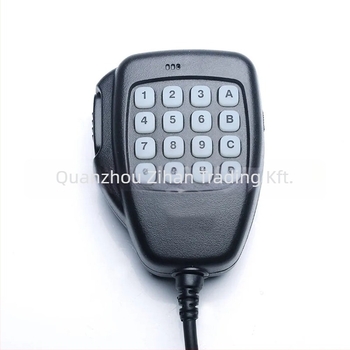 HM118TN gombos mikrofón autórádióhoz IC-706 sorozathoz, anti-interferencia, walkie-talkie mikrofon, elem nélkül, 3-5 km hatótáv