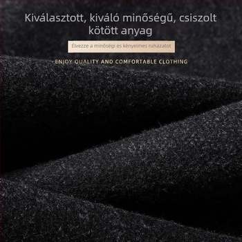 Woodpecker férfi vastag fleece belsővel, elasztikus, egyenes szabású, mindennapi nadrág