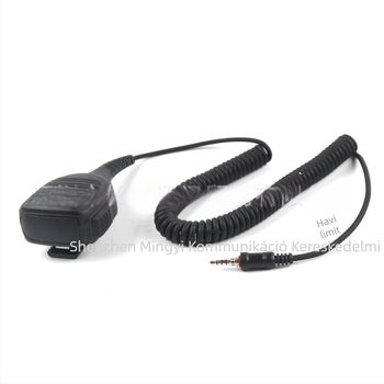 Fejhallgató mikrofon Vertex VX-6R/VX-7R/VX-177/VX-170, modell 7R, 100 cm-es kábel, impedancia 8 Ω, IP54