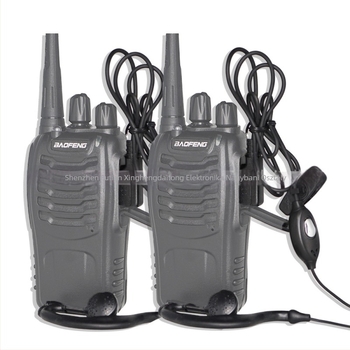 Baofeng rádió headset bőr vezetékkel, kompatibil BF-888S/BF-992, 5R, lítium akkumulátor, kábel hossza 120 cm, impedancia 8888 Ω, hatótáv akár 1,5 km