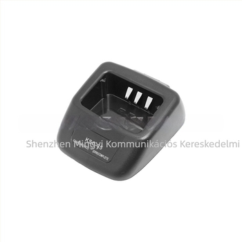 Kenwood KNB-45L/KNB-45 töltő dokk, európai szabványú tápegység, csúszásmentes alap, kijelző nélküli, akkumulátor nem szükséges.