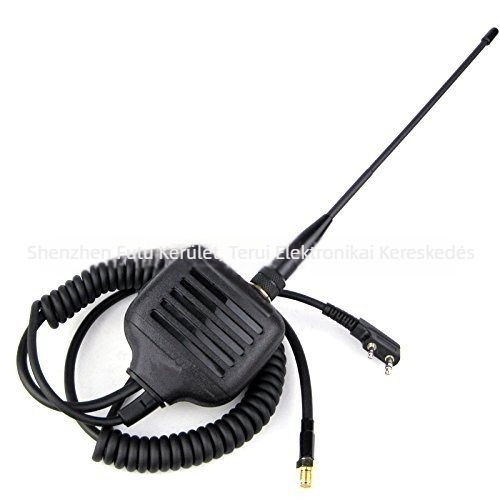Rádióberendezésekhez tartozó kiegészítő: KMC26 kézi mikrofon antenna, kompatibil Baofeng, TYT és más készülékekkel; Márka YIDATON; Modell KMC26; Kommunikáció típusa: kártya nélküli
