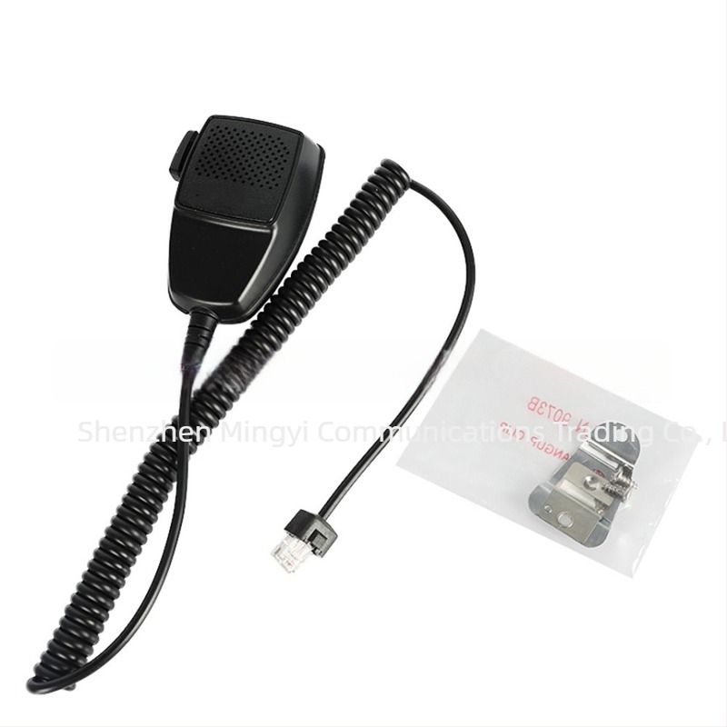 Motorola GM338/GM950/GM300/GM3688/GM3188 rádióhoz készült kézi mikrofon (Csúszásmentes; Nincs szükség elemre; Hatótáv legfeljebb 3 km)