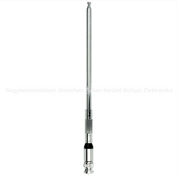 Antenna 76-108 MHz, kihúzható rúd dizájn, BNC csatlakozó – BOLIYA
