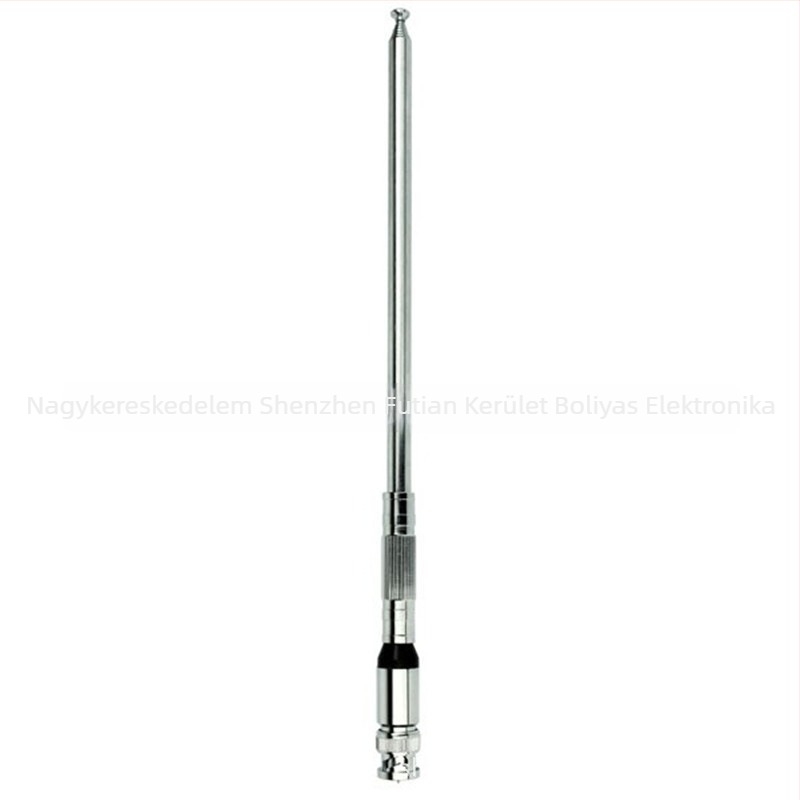 Antenna 76-108 MHz, kihúzható rúd dizájn, BNC csatlakozó – BOLIYA