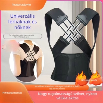 Új tartásjavító hátöv vékony pántokkal, felnőtteknek és tiniknek