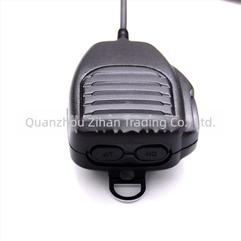 Autóba szerelt walkie-talkie mikrofon Crystal fej IC220H – kézi mikrofon, 5–10 km hatótáv, elem nélküli, porálló