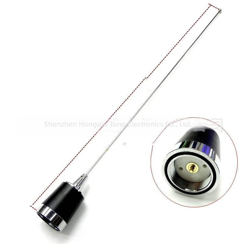 Cordomini NMO antenna járműhöz, kétsávos VHF/UHF, 144/430 MHz, SDN1, hatótáv 1,5–3 km, akkumulátor nélkül, zavar elleni védelem
