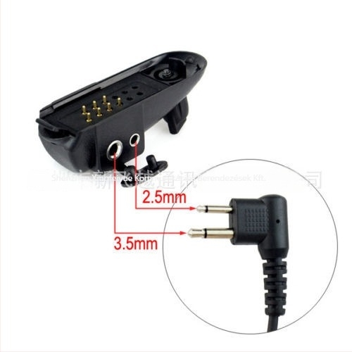 YIDATON GP328 adapter M-hez – motorkerékpár interkom adapter GP328/GP340/PRO5150/GP338, M‑duál dugaszó
