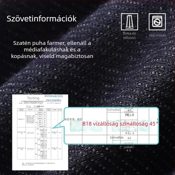 Gyapjú és selyem nadrág, magas derék, téli vastagodítás, egyenes szabás, mikroelasztikusság