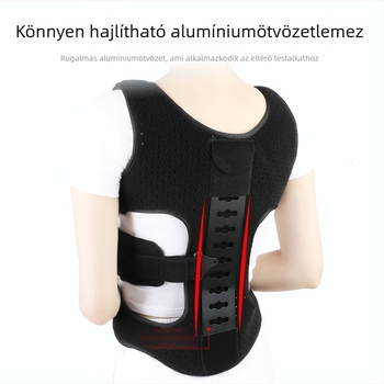 Ober háti tartásjavító öv, modell BO-10, nylon és poliészter, hát számára