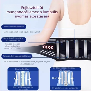 Xindingkang poliészter derék támasztó öv — derékhoz, márka Xindingkang, hőtermelés nélkül