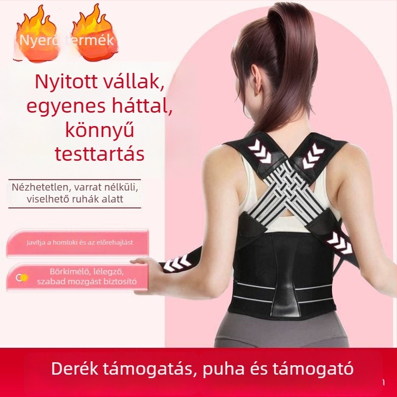 Tartásjavító hát-öv támogatással – HP-144, 2023-as kiadás, korrigáló öv