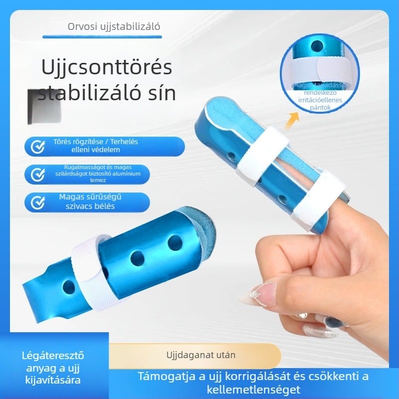 Ujjcsonttörés rögzítő ortézis – márka Yu Ren, modell Two nail panels, gyártó Hengshui Yuren Medical Devices, szabvány Jiheng Equipment 20240267