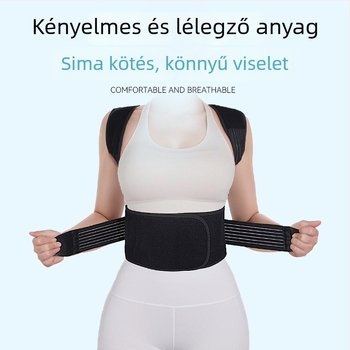 Testtartás-korrekáló öv a hátra, derékra és vállakra, ágyéki támasz (Márka: Mount Everest; Anyag: Egyéb; Alkalmas: Felnőttek; Kategória: Deréktáji védő)