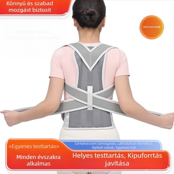 Felnőtt testtartás-korrekciós öv — Spandex, vállvédelem, univerzális illeszkedés, futás és edzés