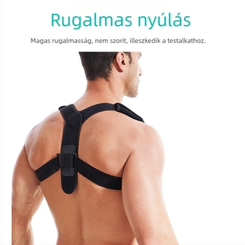 Testtartás-korrekor – lélegző OK Fabric anyag, állítható, felnőtteknek, szabadban