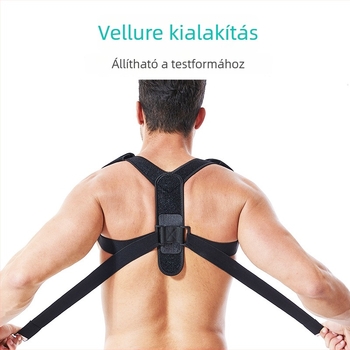 Testtartás-korrekor – lélegző OK Fabric anyag, állítható, felnőtteknek, szabadban