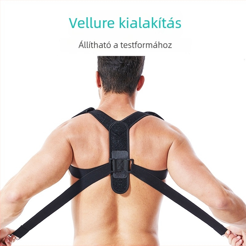Testtartás-korrekor – lélegző OK Fabric anyag, állítható, felnőtteknek, szabadban
