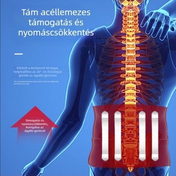Lumbális támasztóöv (Márka: Rhotaffy; Anyag: poliészter rost; Védett rész: derék; Kategória: derék védelem; Alkalmazási forgatókönyvek: fitnesz felszerelés, egészségügyi masszázs)