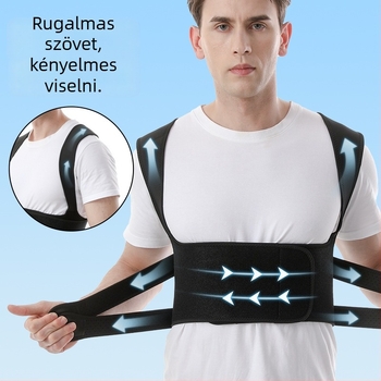 Osaike Hát-tartáskorrekciós öv, modell B6019, poliészter anyag, univerzális használat