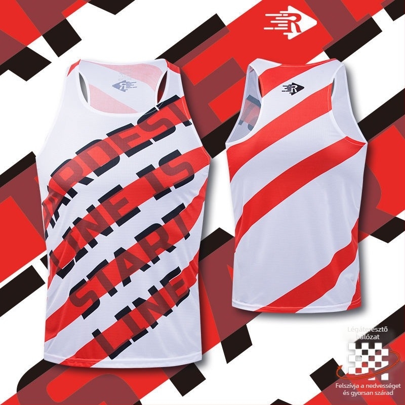 Uniszex felnőtt sportmellény, lélegző poliészter