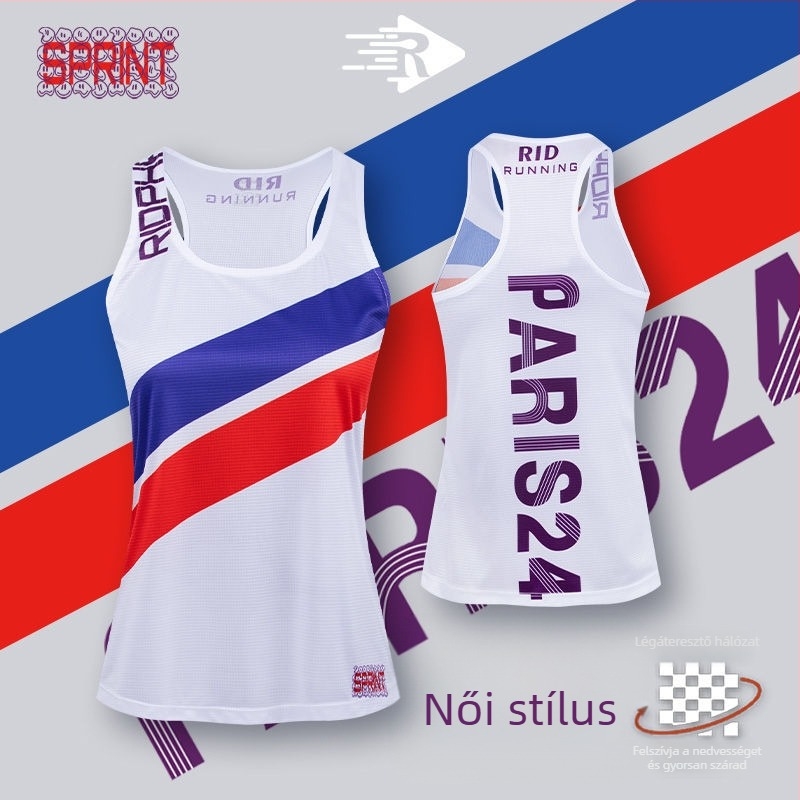 Uniszex felnőtt sportmellény, lélegző poliészter