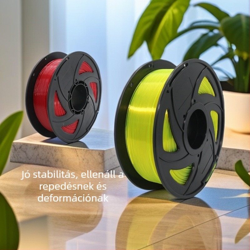 3D nyomtató patron PETG, PETG003, kör keresztmetszet, hossz körülbelül 330 m, denzitás 1.29–1.40 g/cm³