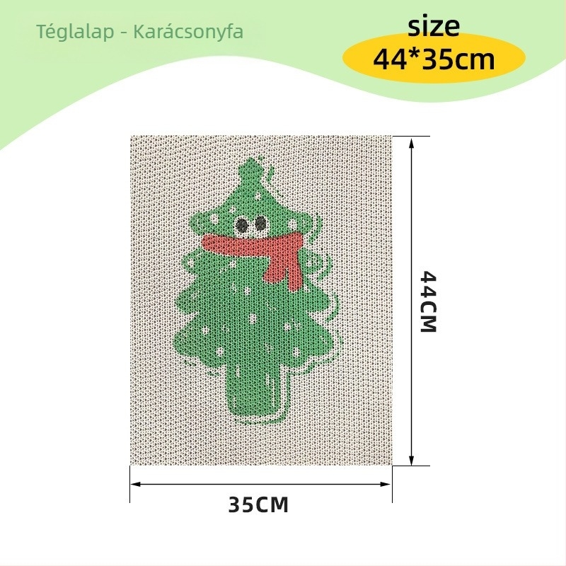 Falra szerelhető macska karmoló deszka — vastagodott, karcolás- és kopásálló, akril