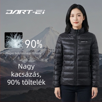 Férfi ultrakönnyű nylon termoszövet belső réteg téli belső réteghez, karcsú szabás, szélálló és vízlepergető, vékony anyag 101–120 g/m²