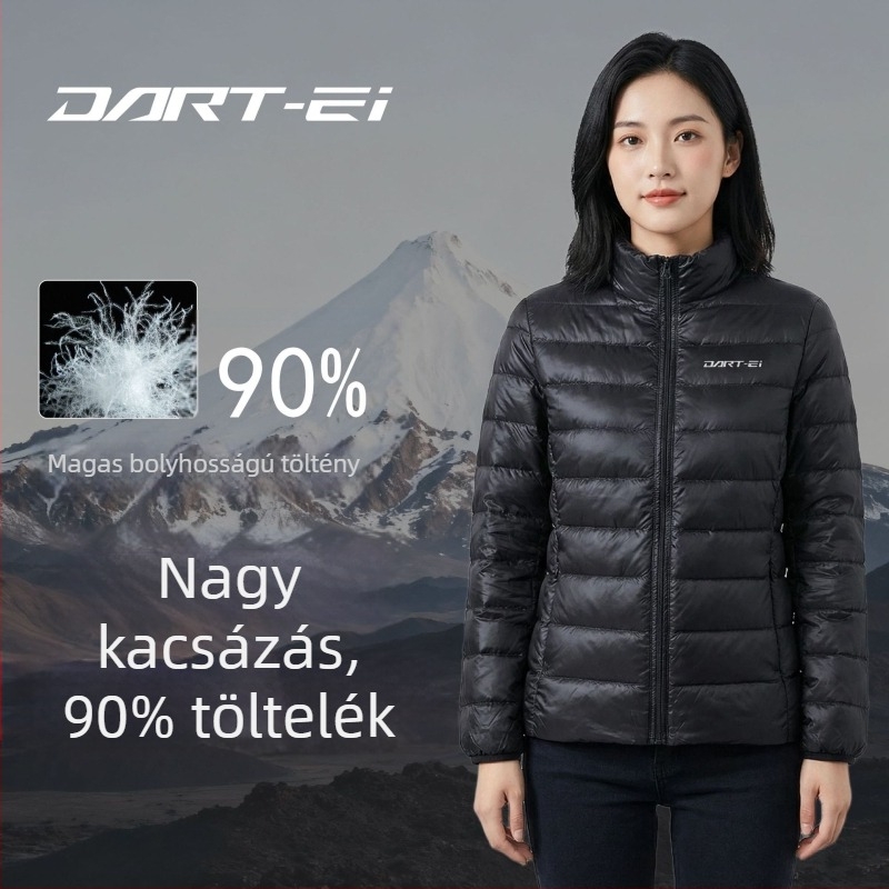 Férfi ultrakönnyű nylon termoszövet belső réteg téli belső réteghez, karcsú szabás, szélálló és vízlepergető, vékony anyag 101–120 g/m²